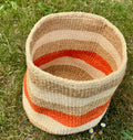 Earth & Sunset Handwoven African Basket